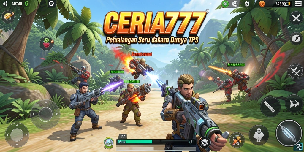 Gameplay seru di dunia TPS yang penuh aksi.