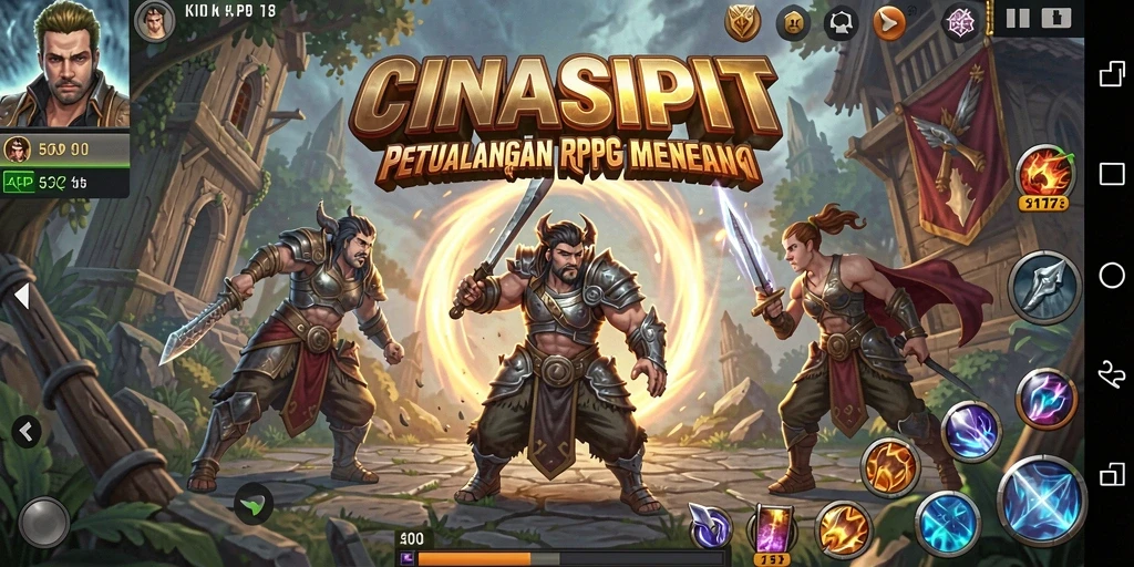 Tangkapan layar menampilkan aksi pertarungan dalam gameplay ARPG yang mendebarkan.