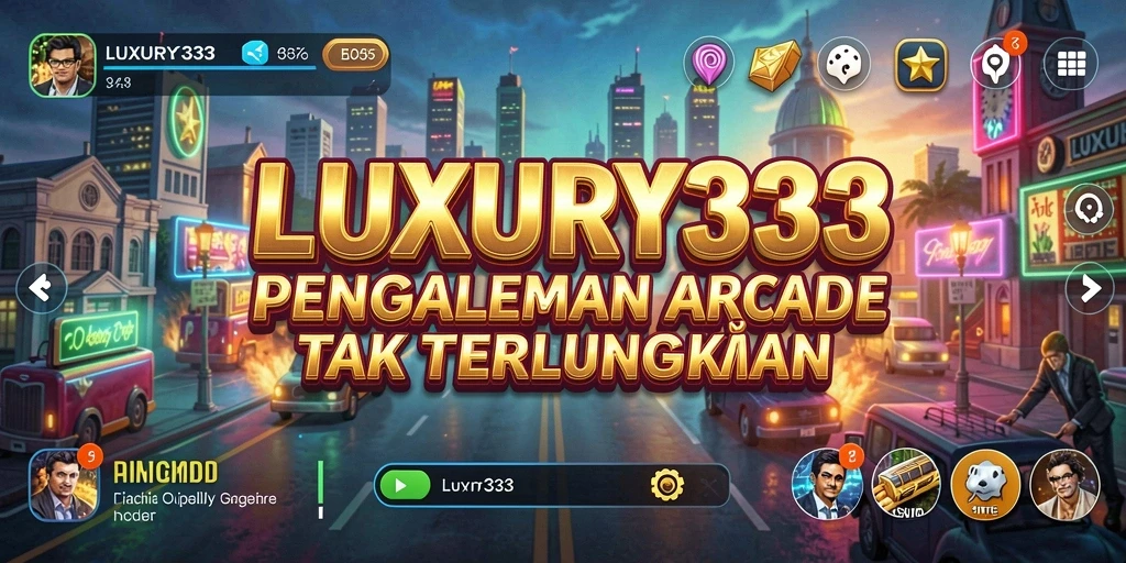Tampilan gameplay menakjubkan dari LUXURY333 dengan tantangan seru.
