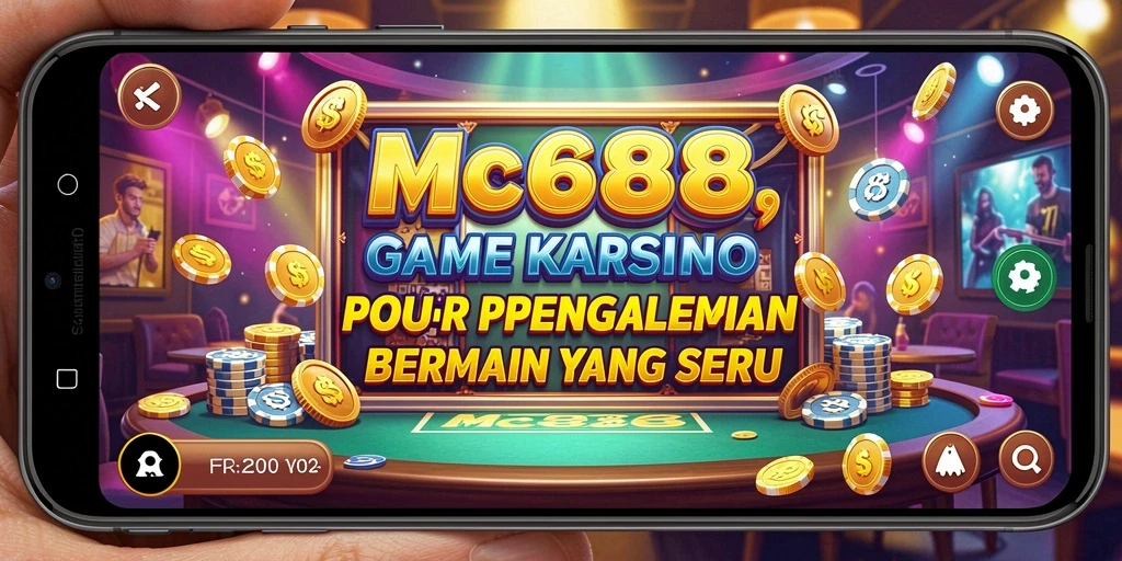 Screenshot utama MC888 menampilkan gameplay menarik dengan desain visual yang memukau.
