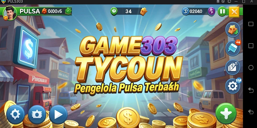 Screenshot PULSA303 menampilkan suasana gameplay Tycoon yang menarik.
