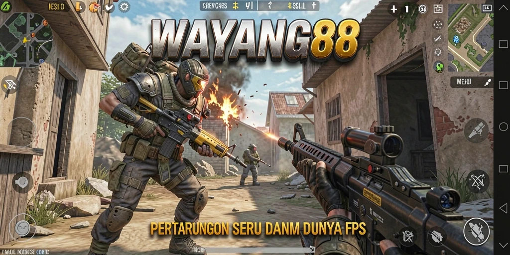 Gameplay seru dengan pertarungan intens dalam WAYANG88.